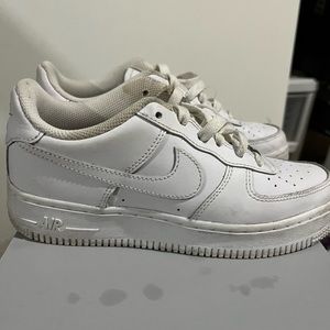Size 4Y air force ones Used